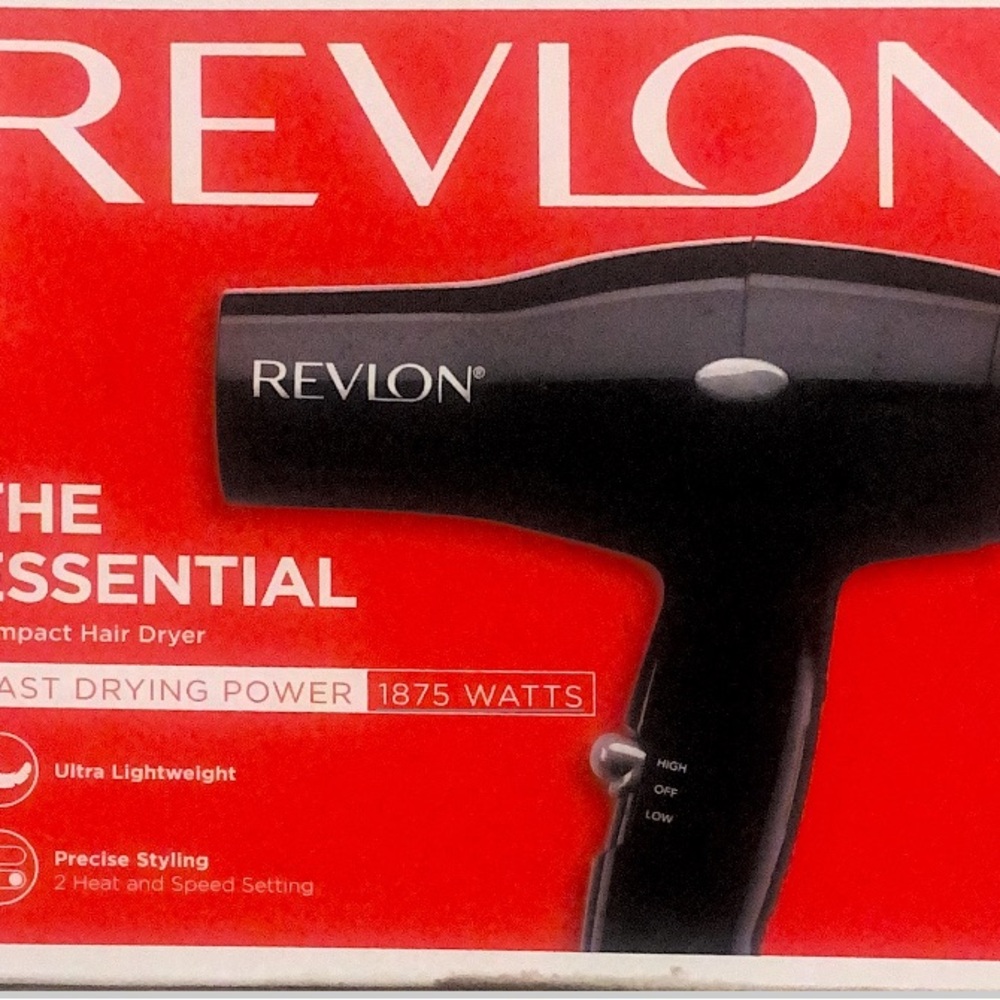 Revlon Essential Black Hair Dryer